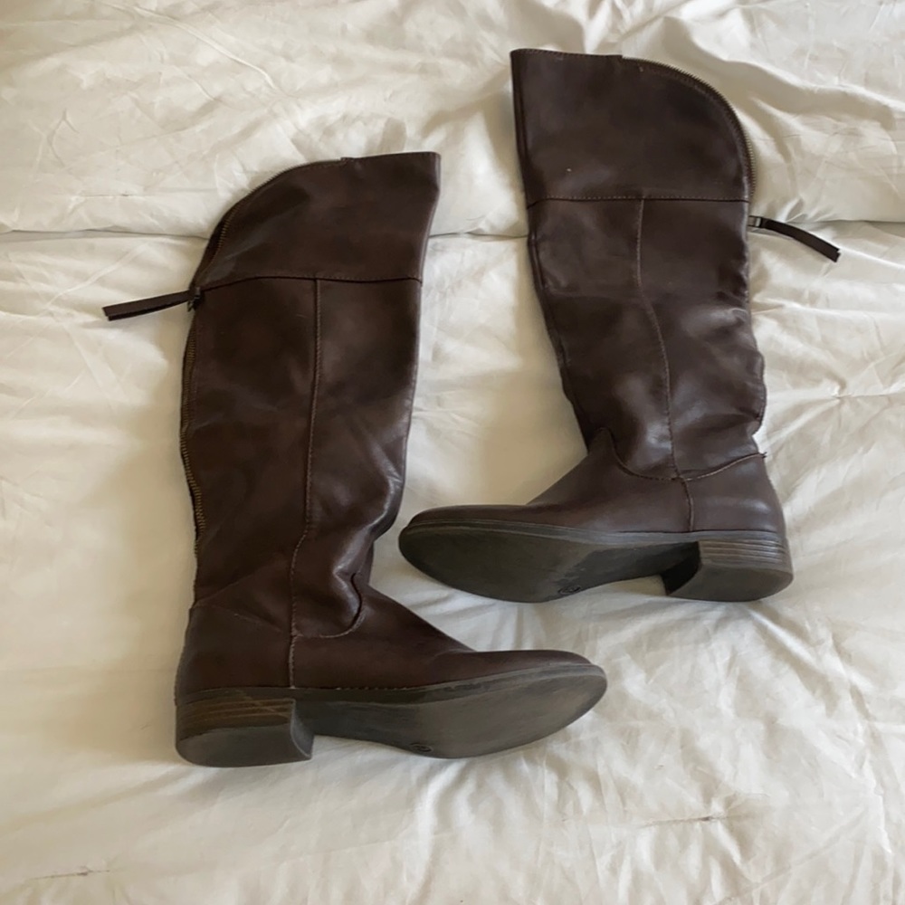 Knee high boots